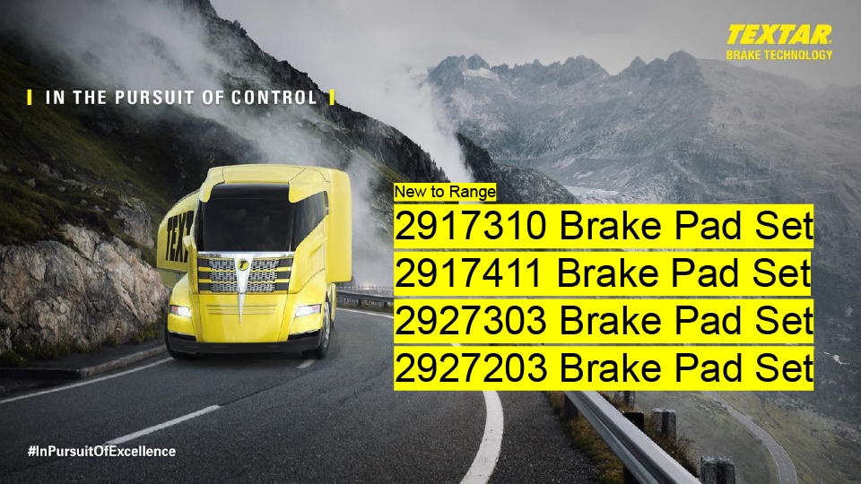 Textar brake pads